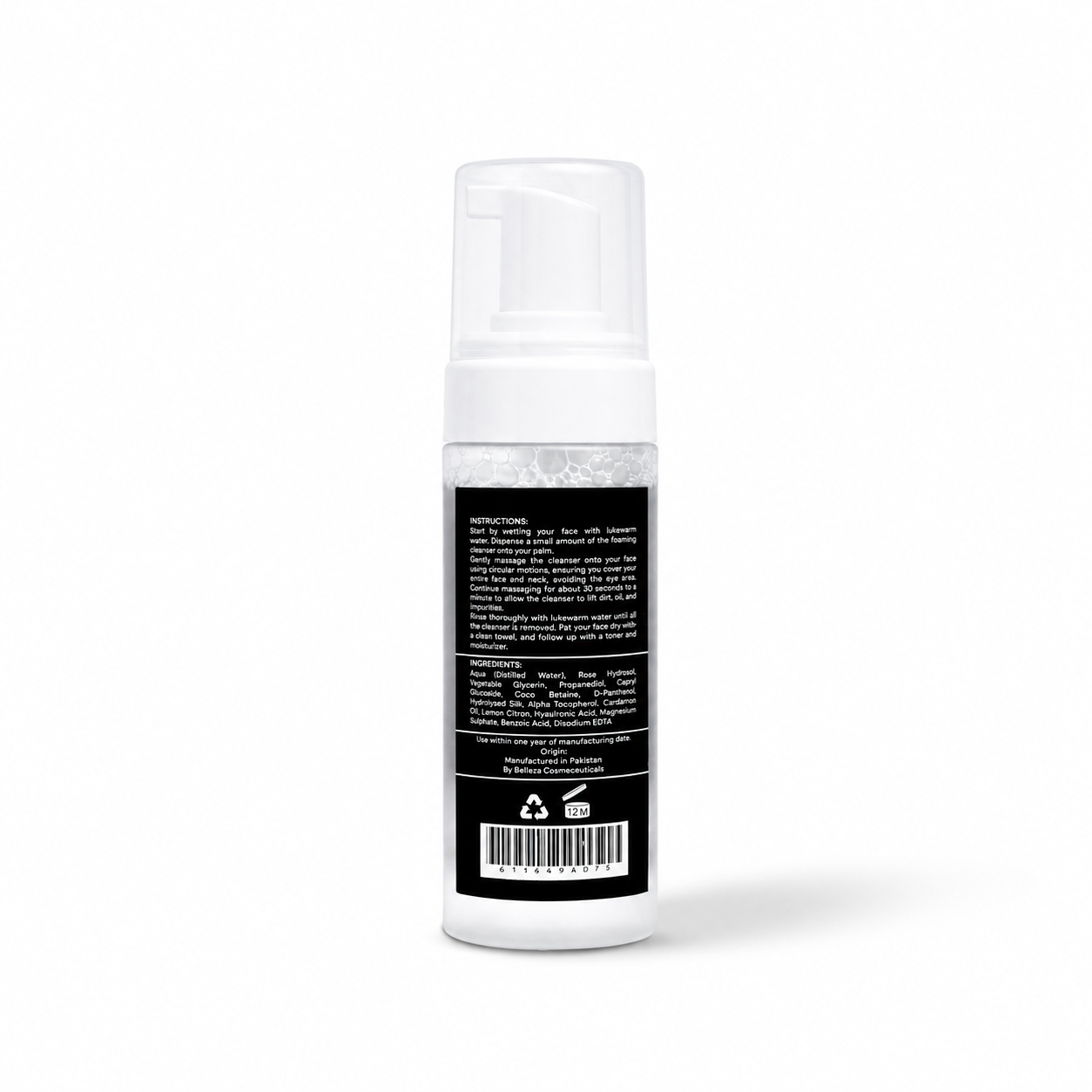 Self Foaming Cleanser | For Dry & Sensitives Skin 150 ml