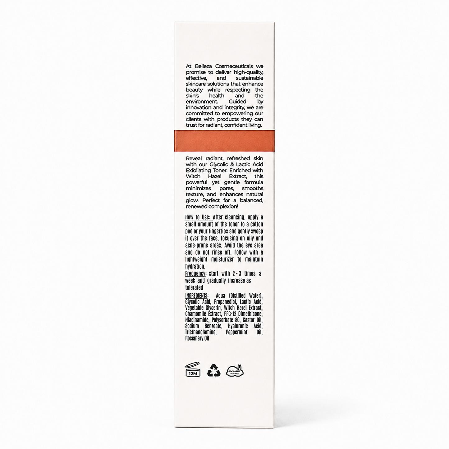 CLEAR GLOW GLYCOLIC ACID TONER