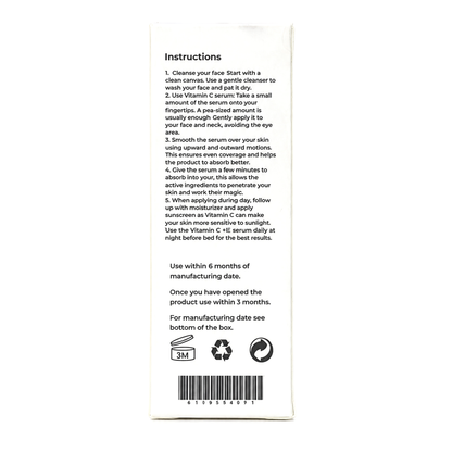 VITAMIN C+FE Exfoliating Night Serum | Glow Booster Antioxidant Serum