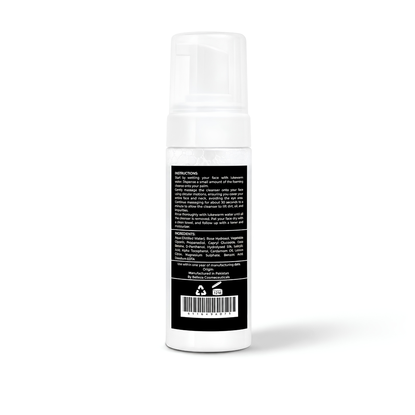 Self Foaming Cleanser | For Normal to Oily Skin 150 ml